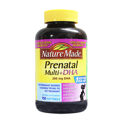 Vitamin tổng hợp cho bà bầu Prenatal Multi DHA - 150v